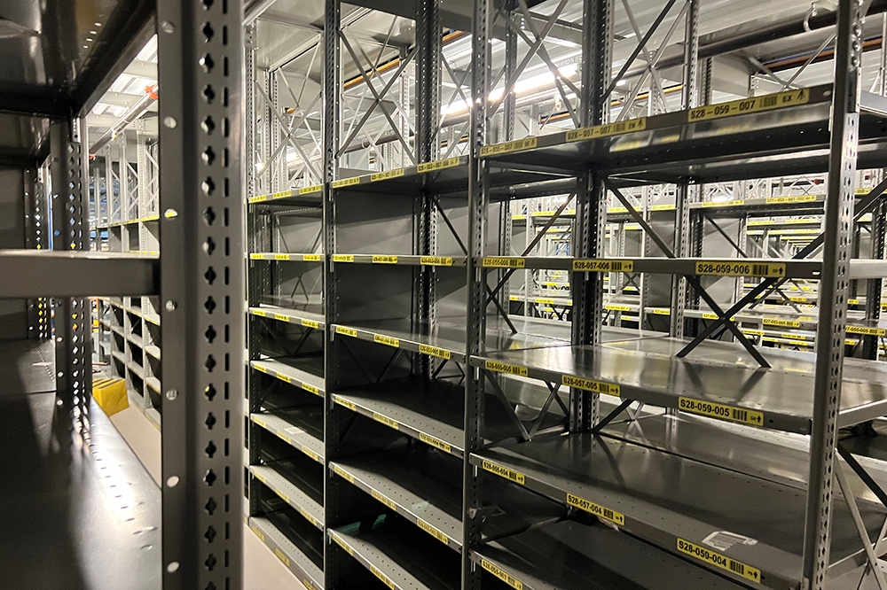industrial warehouse shelving